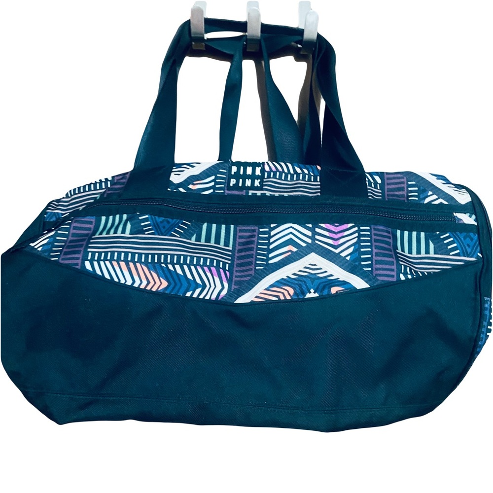 Aztec Pink Victoria's Secret Blue Patterned Women's Bag